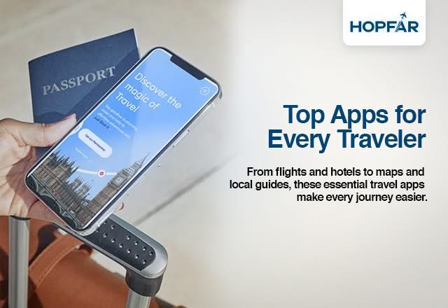Best Travel Apps 2026 Top Apps for Every Traveler - HopFar