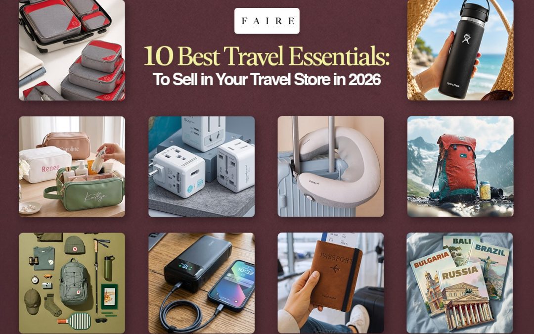 10 Best Travel Essentials to Sell in Your Travel Store in 2026