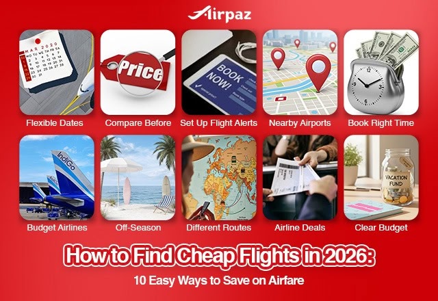 How to Find Cheap Flights in 2026 10 Easy Ways to Save on Airfare