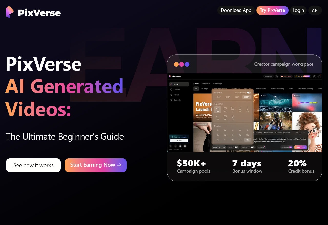PixVerse AI Video Generator: The Ultimate Beginner’s Guide